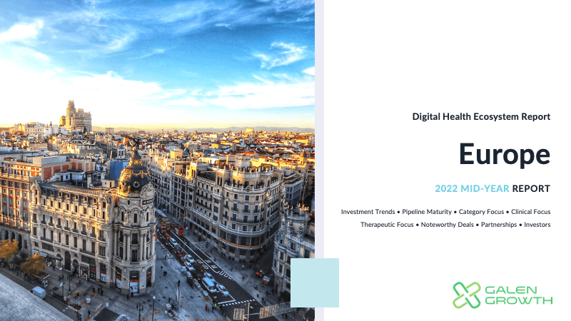 Mid-Year 2022 Europe Digital Health Ecosystem Report Title