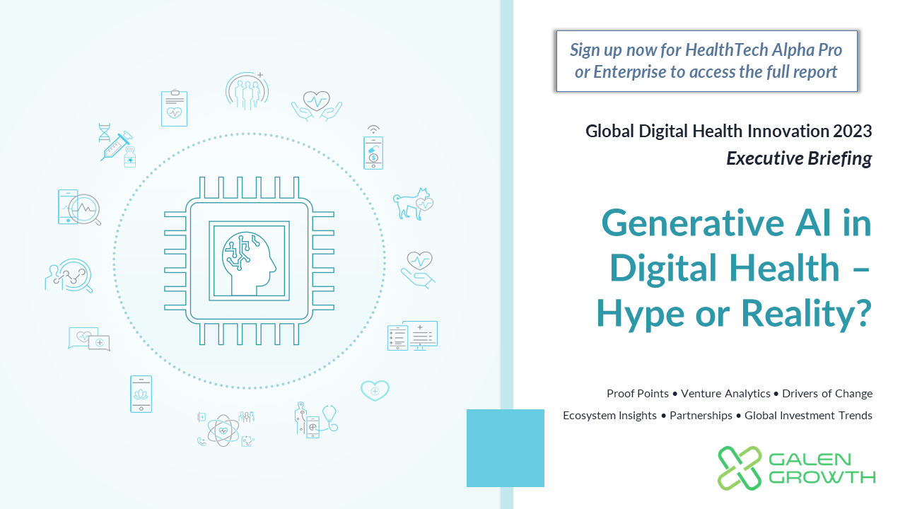 Generative AI in Digital Health Executive Briefing - Cover