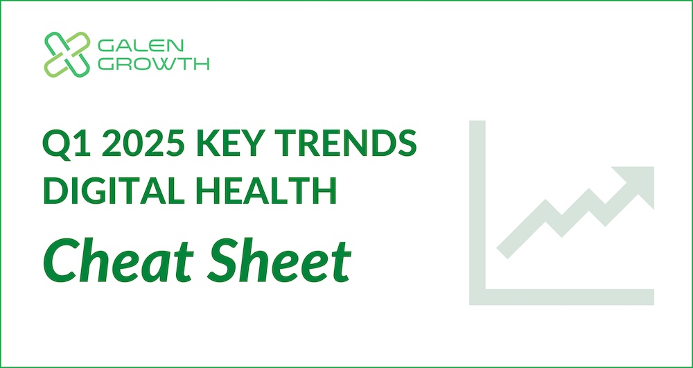 Title Image for the Digital health Funding 2025 Cheat Sheet